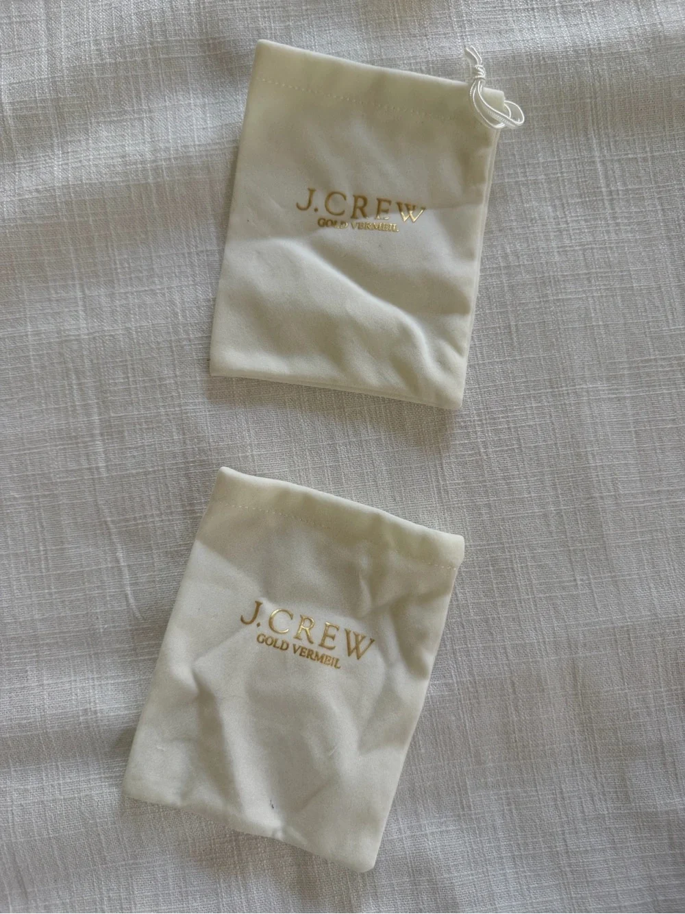 J Crew NWT Earring + Necklace Gold Heart Drop Set - Picture 12 of 12